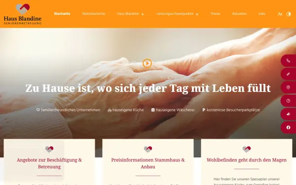 www.hausblandine.de
