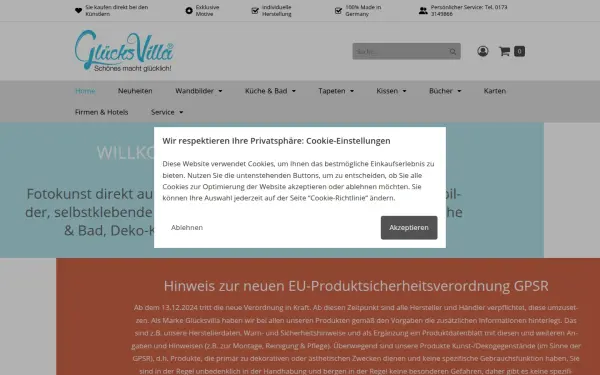 gluecksvilla.de