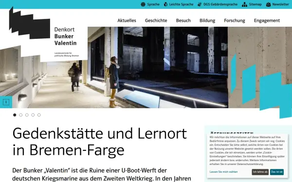 www.denkort-bunker-valentin.de