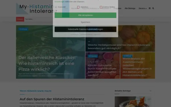 my-histaminintoleranz.de