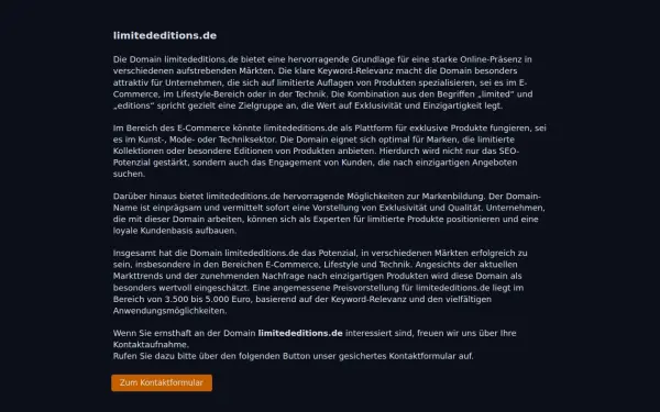 limitededitions.de
