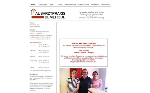 hausarztpraxis-bemerode.de