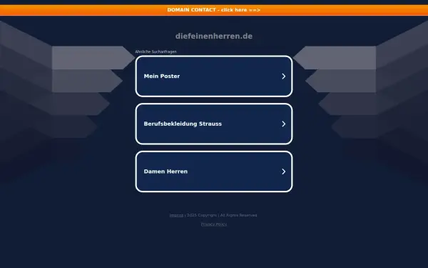 diefeinenherren.de