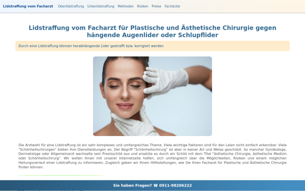 moderne-lidstraffung.de