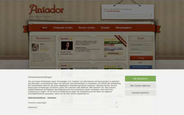 www.aniador.de