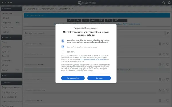 www.messletters.com
