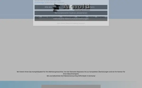 www.arnold-werkzeugmaschinen.de