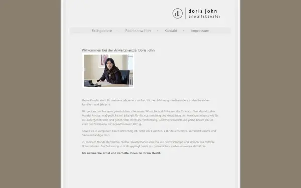 anwaltskanzlei-doris-john.de