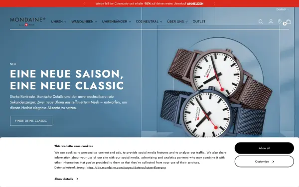 de.mondaine.com