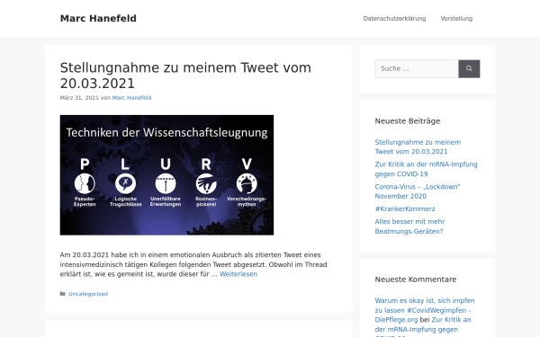 marc-hanefeld.de