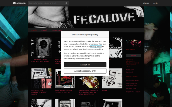 fecalove.bandcamp.com