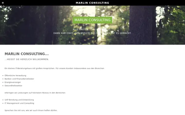 marlinconsulting.de