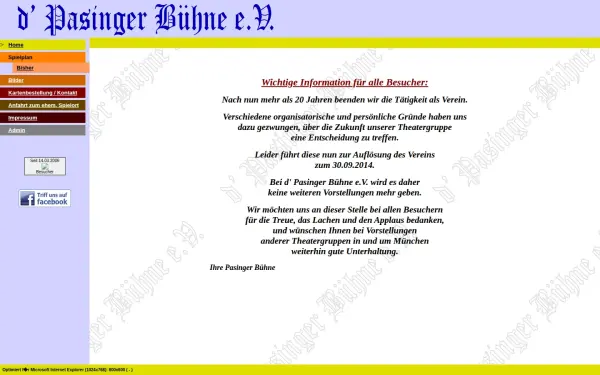 dpasingerbuehne.de