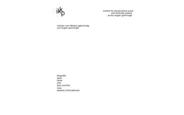 gomringer.de