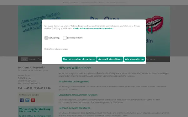 www.dr-sniegowski.de