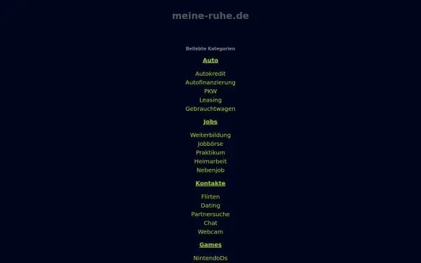 meine-ruhe.de