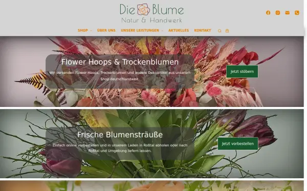 www.dieblume-rosstal.de
