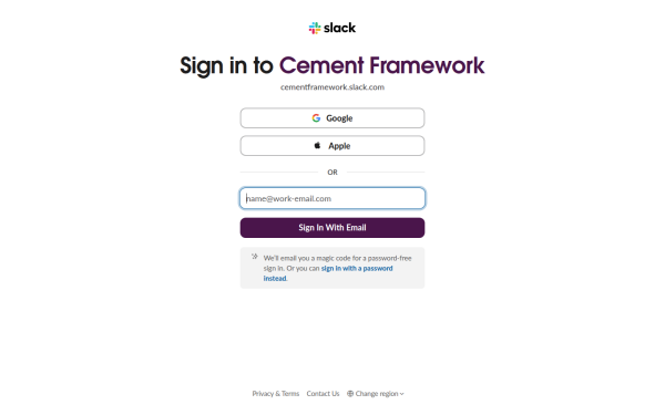 cementframework.slack.com