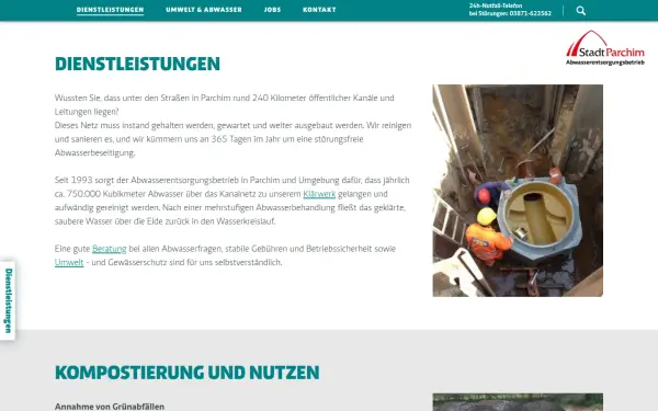 www.abwasserentsorgungsbetrieb-parchim.de