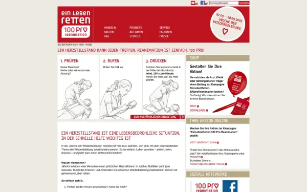 www.einlebenretten.de