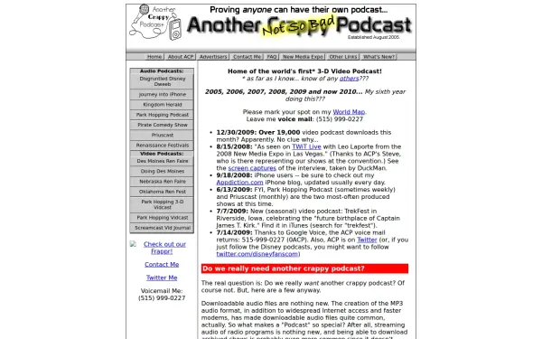 www.anothercrappypodcast.com