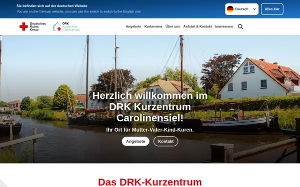 www.drk-kurzentrum-carolinensiel.de