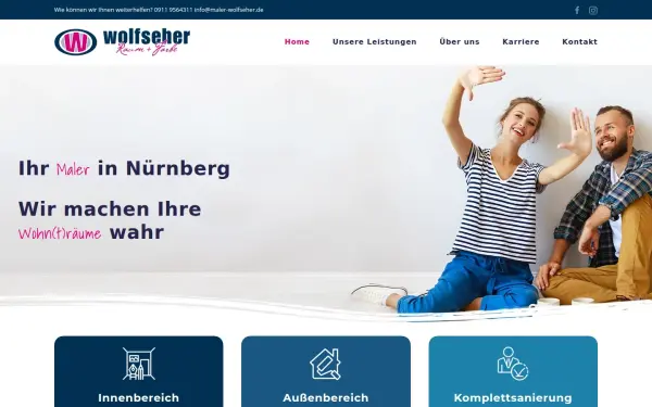 www.maler-wolfseher.de