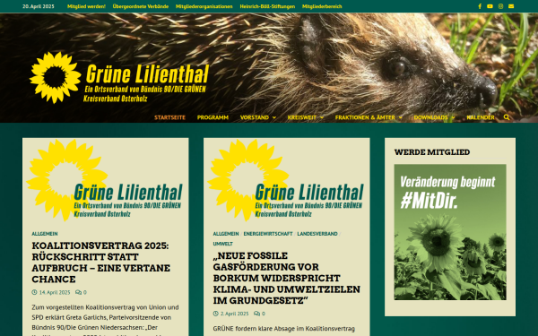 gruene-lilienthal.de