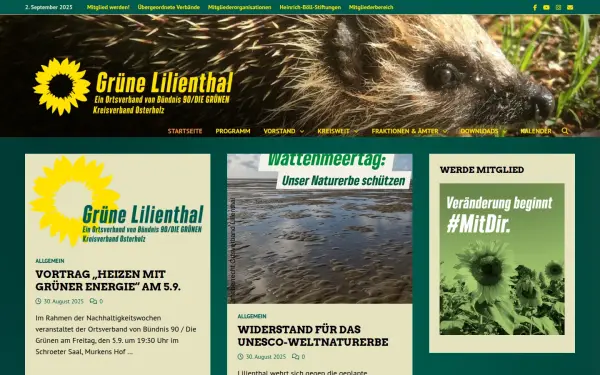 gruene-lilienthal.de
