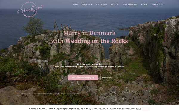 weddingontherocks.com