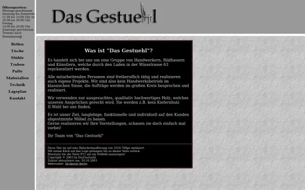 dasgestuehl.de