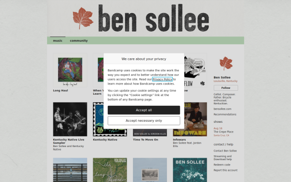 bensollee.bandcamp.com