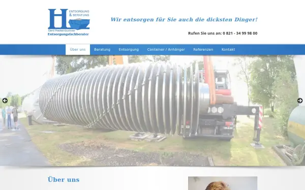 hackenbuchner-entsorgung.de