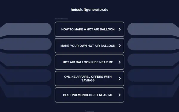 heissluftgenerator.de