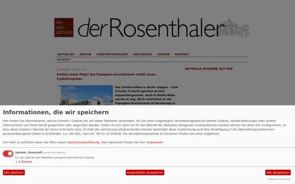 www.der-rosenthaler.de