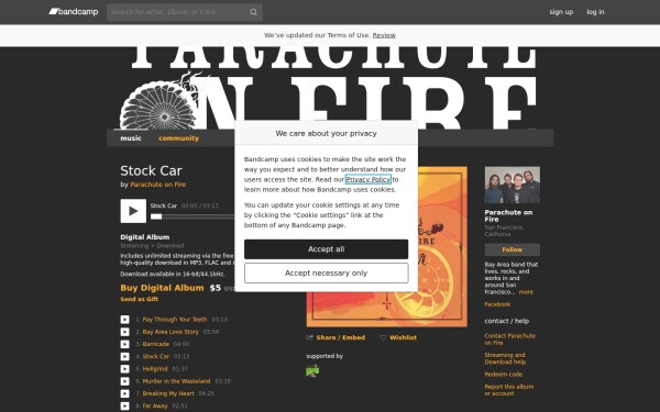 parachuteonfire.bandcamp.com