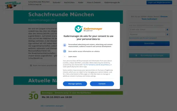 schachfreundemuenchen.kadermanager.de