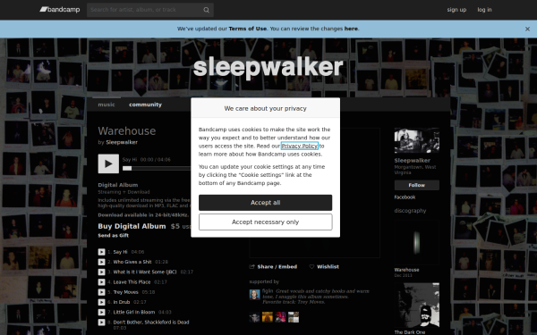 sleepwalkerwv.bandcamp.com