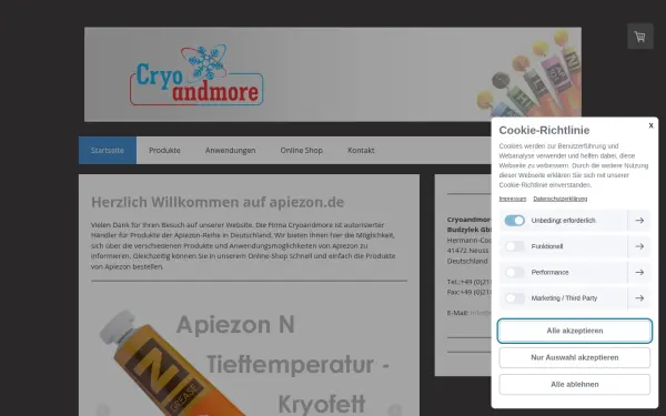 www.apiezon.de