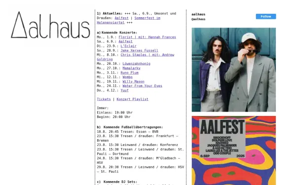 aalhaus.de