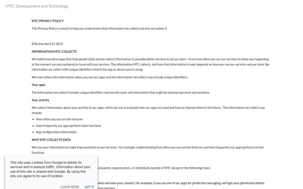privacy.mtc.dev