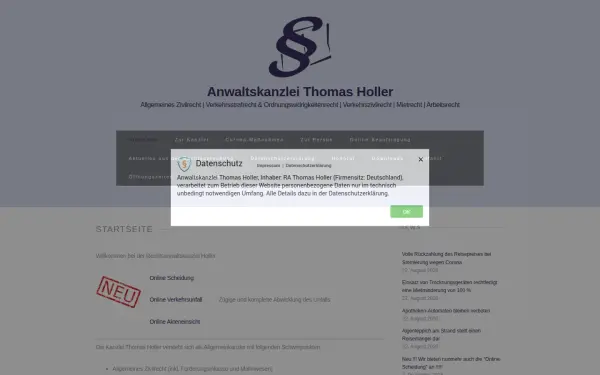 anwaltskanzlei-holler.de