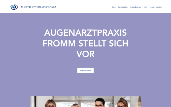 www.augenarztpraxisfromm.de