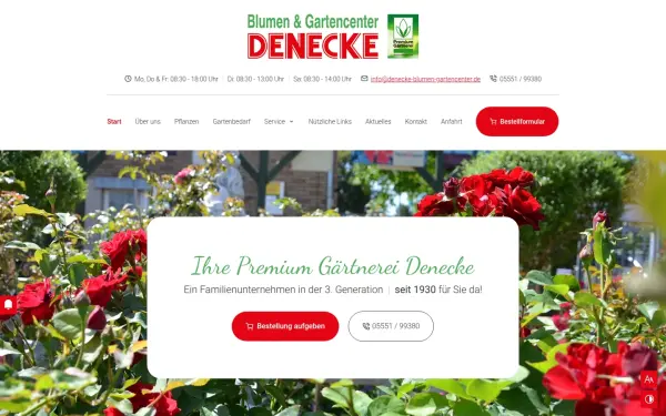 www.denecke-blumen-gartencenter.de
