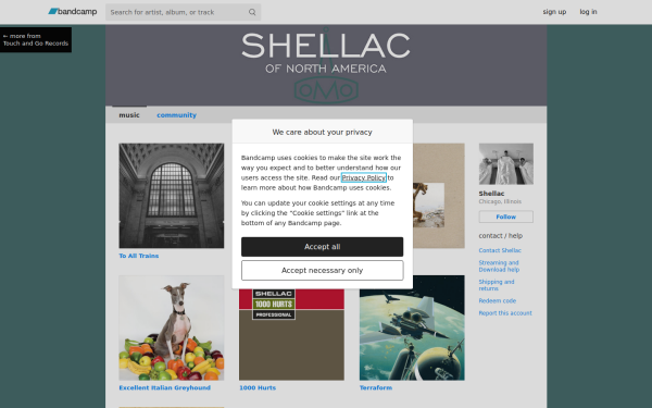 shellac.bandcamp.com