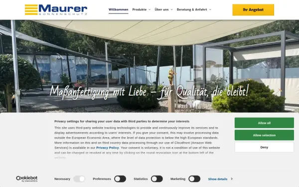 www.maurer-sonnenschutz.de