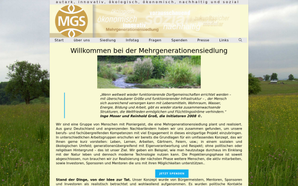 mehrgenerationensiedlung.org