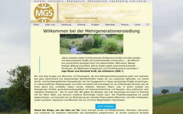 mehrgenerationensiedlung.org