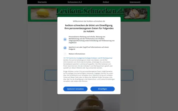 www.lexikon-schnecken.de