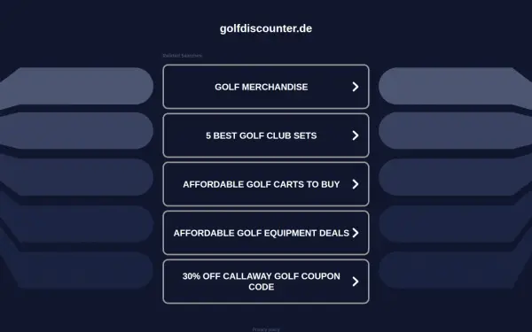 golfdiscounter.de